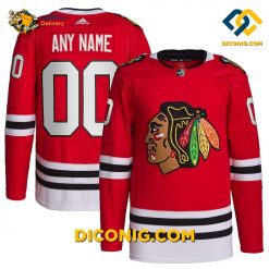 nhl chicago blackhawks hockey jersey red
