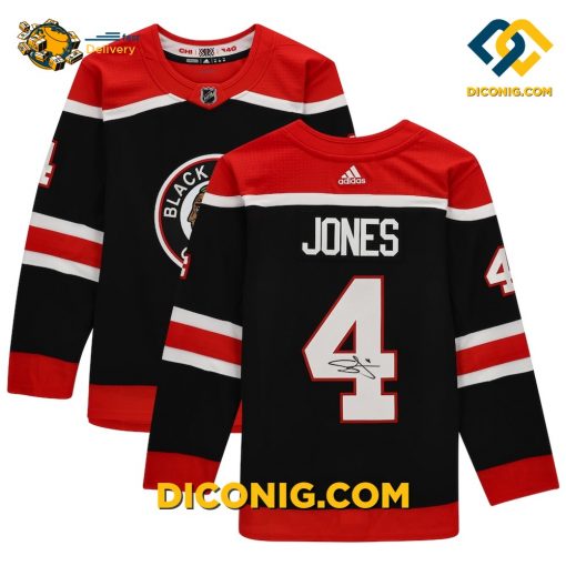 NHL Chicago Blackhawks Hockey Jersey Seth Jones Black