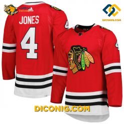 NHL Chicago Blackhawks Hockey Jersey Seth Jones Red