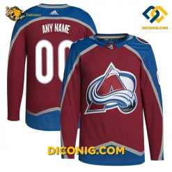 NHL Colorado Avalanche Hockey Jersey Burgundy