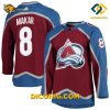 NHL Colorado Avalanche Hockey Jersey Cale Makar Burgundy