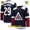 NHL Colorado Avalanche Hockey Jersey Nathan MacKinnon Navy Alternate