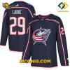 NHL Columbus Blue Jackets Hockey Jersey Patrik Laine Navy