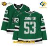 NHL Dallas Stars Hockey Jersey Wyatt Johnston Green