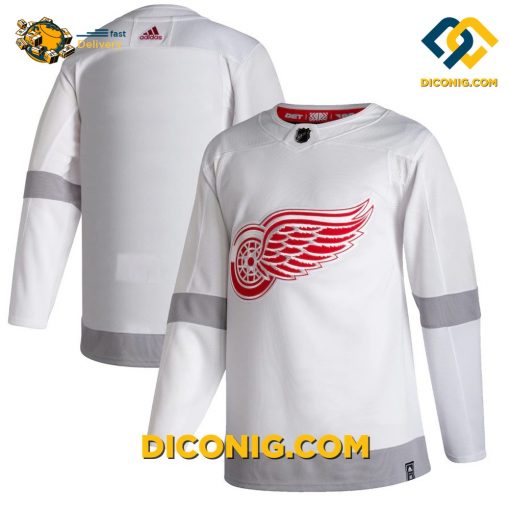 NHL Detroit Red Wings Hockey Jersey White Reverse Retro