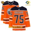 NHL Edmonton Oilers Hockey Jersey Evan Bouchard Orange