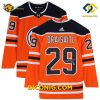 NHL Edmonton Oilers Hockey Jersey Leon Draisaitl Orange