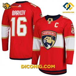 NHL Florida Panthers Hockey Jersey Aleksander Barkov Red