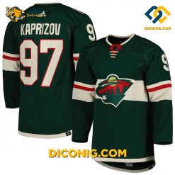 NHL Minnesota Wild Hockey Jersey Kirill Kaprizov Green