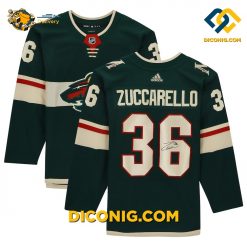 NHL Minnesota Wild Hockey Jersey Mats Zuccarello Green