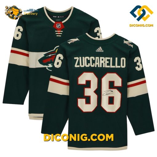 NHL Minnesota Wild Hockey Jersey Mats Zuccarello Green