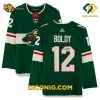 NHL Minnesota Wild Hockey Jersey Matthew Boldy Green