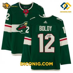 NHL Minnesota Wild Hockey Jersey Matthew Boldy Green