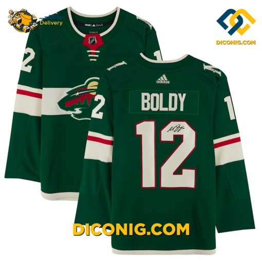 NHL Minnesota Wild Hockey Jersey Matthew Boldy Green