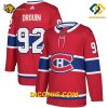 NHL Montreal Canadiens Hockey Jersey Jonathan Drouin Red