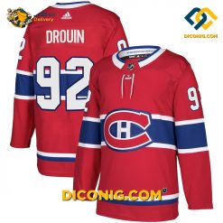 NHL Montreal Canadiens Hockey Jersey Jonathan Drouin Red