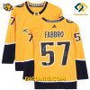 NHL Nashville Predators Hockey Jersey Dante Fabbro Gold