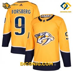 NHL Nashville Predators Hockey Jersey Filip Forsberg Gold