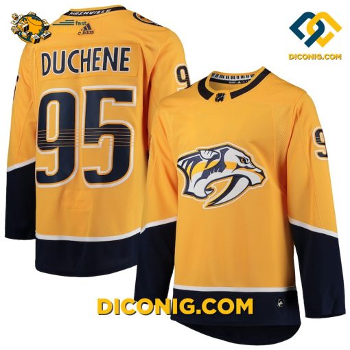 NHL Nashville Predators Hockey Jersey Matt Duchene Gold