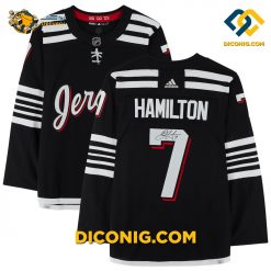 nhl new jersey devils dougie hamilton black alternate