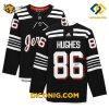 NHL New Jersey Devils Jack Hughes Black Alternate