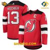 NHL New Jersey Devils Nico Hischier Red