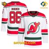 NHL New Jersey Devils Nico Hischier White Heritage