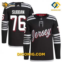 nhl new jersey devils pk subban black alternate