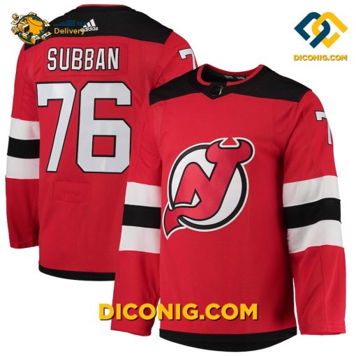 NHL New Jersey Devils PK Subban Red