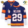 NHL New York Islanders Hockey Jersey Blue Brock Nelson