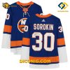 NHL New York Islanders Hockey Jersey Ilya Sorokin Blue