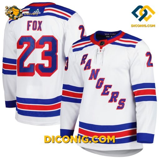 NHL New York Rangers Hockey Jersey Adam Fox White Away