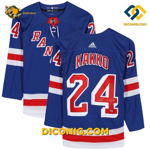NHL New York Rangers Hockey Jersey Kaapo Kakko Blue
