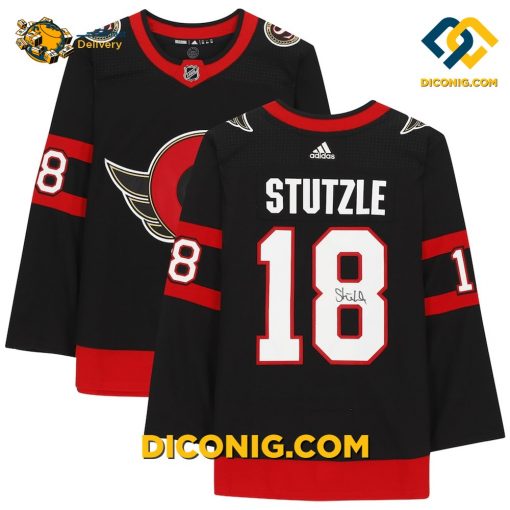 NHL Ottawa Senators Hockey Jersey Tim Stutzle Black