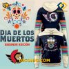 NHL Ottawa Senators Hoodie Custom Dia De Los Muertos
