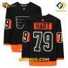 NHL Philadelphia Flyers Hockey Jersey Carter Hart Black