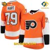 NHL Philadelphia Flyers Hockey Jersey Carter Hart Orange