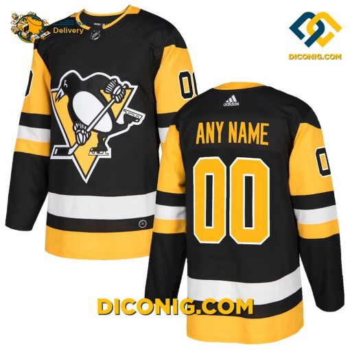 NHL Pittsburgh Penguins Hockey Jersey Black