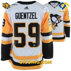 NHL Pittsburgh Penguins Hockey Jersey Jake Guentzel White