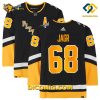 NHL Pittsburgh Penguins Hockey Jersey Jaromir Jagr Black Alternate Adiddas