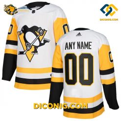 NHL Pittsburgh Penguins Hockey Jersey White
