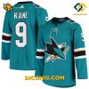 NHL San Jose Sharks Hockey Jersey Evander Kane Teal
