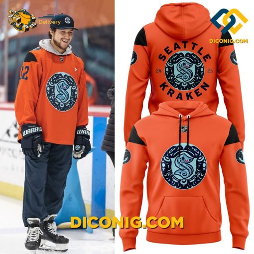 NHL Seattle Kraken Hoodie Custom Indigenous Peoples Night
