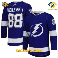 nhl tampa bay lightning hockey jersey andrei vasilevskiy blue primegreen