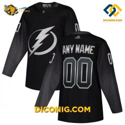 nhl tampa bay lightning hockey jersey black alternate