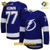 NHL Tampa Bay Lightning Hockey Jersey Victor Hedman Blue Primegreen