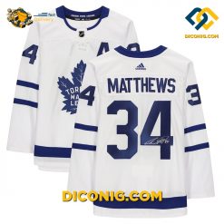 NHL Toronto Maple Leafs Hockey Jersey Auston Matthews White Alternate