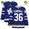 NHL Toronto Maple Leafs Hockey Jersey Jack Campbell Blue