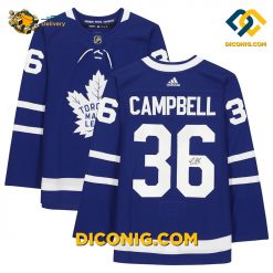 NHL Toronto Maple Leafs Hockey Jersey Jack Campbell Blue