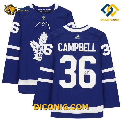 NHL Toronto Maple Leafs Hockey Jersey Jack Campbell Blue